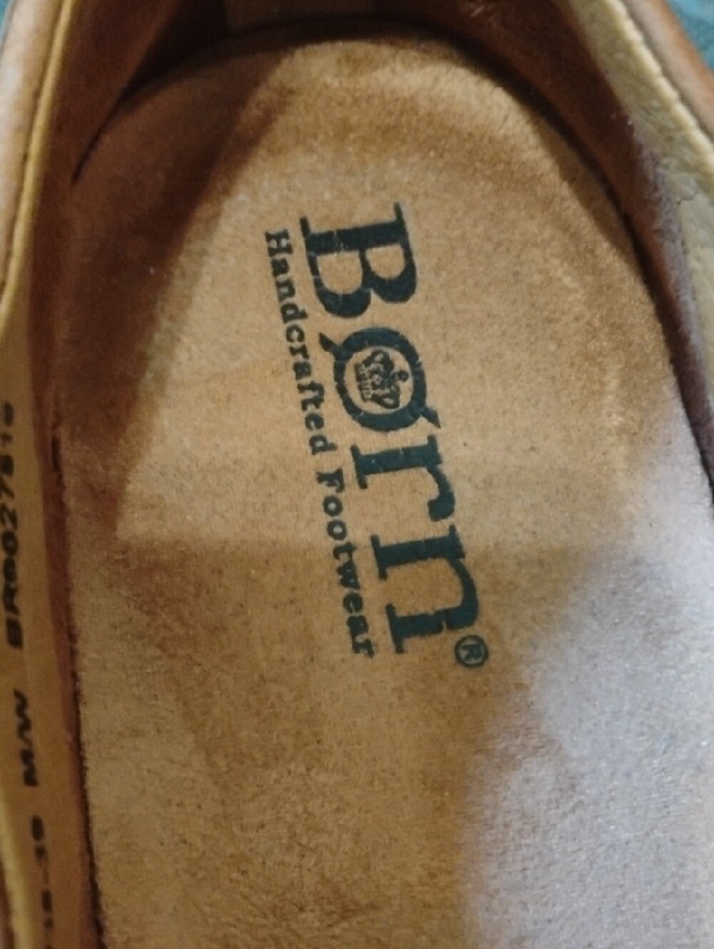 Born Women's Slip-On Leather Loafers in Cognac Brown - Picture 2 of 7